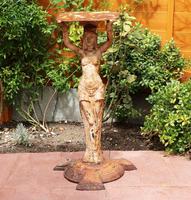 Art Deco Egypt-esque Novelty Cast Iron Stand / Table Base c.1920 (2 of 12) Art Deco Egypt-esque Novelty Cast Iron Stand / Table Base c.1920 (2 of 12)