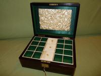 Brass Bound Rosewood Jewellery Box. Plush Interior c.1860 (2 of 11) Brass Bound Rosewood Jewellery Box. Plush Interior c.1860 (2 of 11)