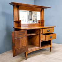 Arts & Crafts Mirror Backed Sideboard (2 of 14) Arts & Crafts Mirror Backed Sideboard (2 of 14)
