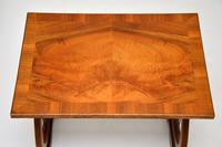 Antique Regency Style Figured Walnut Nest of Tables (8 of 12) Antique Regency Style Figured Walnut Nest of Tables (8 of 12)