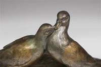 Joseph D'Aste Bronze Pair of Doves (2 of 4) Joseph D'Aste Bronze Pair of Doves (2 of 4)