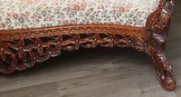 Burmese intricately carved settee in extremely good condition. (3 of 9) Burmese intricately carved settee in extremely good condition. (3 of 9)