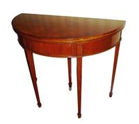 Fine Quality Edwardian Inlaid Satinwood Card Table c.1900 (2 of 4) Fine Quality Edwardian Inlaid Satinwood Card Table c.1900 (2 of 4)
