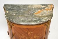 Antique French Inlaid Marquetry Marble Top Cabinet (4 of 10) Antique French Inlaid Marquetry Marble Top Cabinet (4 of 10)