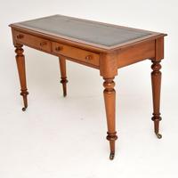 Antique Victorian Mahogany Writing Table / Desk (3 of 9) Antique Victorian Mahogany Writing Table / Desk (3 of 9)