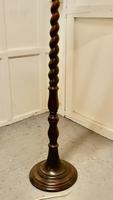 Barley Twist Floor Standing Standard Oak Lamp (4 of 5) Barley Twist Floor Standing Standard Oak Lamp (4 of 5)