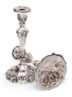 Pair of Decorative Victorian Silver Plated Candle Sticks in a High Rococo Form (3 of 4) Pair of Decorative Victorian Silver Plated Candle Sticks in a High Rococo Form (3 of 4)