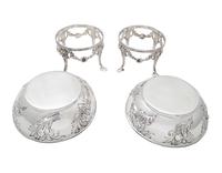 Pair of Antique Edwardian Sterling Silver Bowls / Dishes on Stands 1901 (5 of 9) Pair of Antique Edwardian Sterling Silver Bowls / Dishes on Stands 1901 (5 of 9)