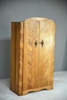 Vintage Walnut Small Wardrobe (2 of 8) Vintage Walnut Small Wardrobe (2 of 8)