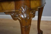 Antique Figured Walnut Extending Dining Table (10 of 11) Antique Figured Walnut Extending Dining Table (10 of 11)