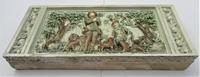 German or Austrian stove or fireplace faience tile with huntsmen & dogs c.1870 (3 of 13) German or Austrian stove or fireplace faience tile with huntsmen & dogs c.1870 (3 of 13)