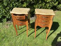 Pair of French Marquetry Bedside Tables (3 of 8) Pair of French Marquetry Bedside Tables (3 of 8)