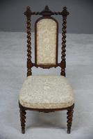 Walnut Barley Twist Bedroom Chair (11 of 13) Walnut Barley Twist Bedroom Chair (11 of 13)