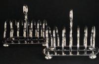 Pair of Antique Walker & Hall 7 Bar silver Plated Toast Racks (5 of 6) Pair of Antique Walker & Hall 7 Bar silver Plated Toast Racks (5 of 6)
