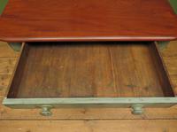 Antique Writing Table with Painted Duck Egg Base & Drawer (4 of 16) Antique Writing Table with Painted Duck Egg Base & Drawer (4 of 16)