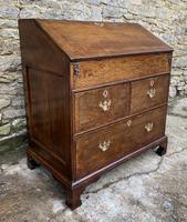 18th Century Georgian Oak Crossbanded Bureau (18 of 22) 18th Century Georgian Oak Crossbanded Bureau (18 of 22)