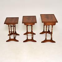 Antique Georgian Style Mahogany Nest of Tables (3 of 10) Antique Georgian Style Mahogany Nest of Tables (3 of 10)
