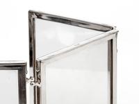 Simple Simon Patent Campaign Style Silver Plated Folding Photo Frame (3 of 7) Simple Simon Patent Campaign Style Silver Plated Folding Photo Frame (3 of 7)