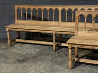 Pair of French 19th Century Dining Benches (3 of 15) Pair of French 19th Century Dining Benches (3 of 15)