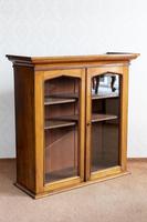 Early 19th Century Mahogany Glazed Hanging Cupboard (4 of 4) Early 19th Century Mahogany Glazed Hanging Cupboard (4 of 4)