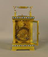 Champleve Repeating Carriage Clock - With original case (5 of 6) Champleve Repeating Carriage Clock - With original case (5 of 6)