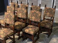 Set of 8 French Oak Dining Chairs (13 of 18) Set of 8 French Oak Dining Chairs (13 of 18)