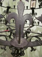 Impressive wrought iron floor standing candelabra (6 of 6) Impressive wrought iron floor standing candelabra (6 of 6)