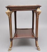 19th Century French Mahogany & Marble Top Occasional Table (5 of 12) 19th Century French Mahogany & Marble Top Occasional Table (5 of 12)