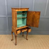 Burr Walnut Cupboard on Stand (14 of 15) Burr Walnut Cupboard on Stand (14 of 15)