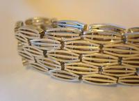 Vintage Sterling Silver Gate Bracelet 1975 Chunky Heart Padlock 7 1/2" Length 35 Grams (6 of 10) Vintage Sterling Silver Gate Bracelet 1975 Chunky Heart Padlock 7 1/2" Length 35 Grams (6 of 10)