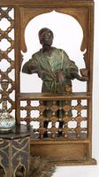 Franz Xavier Bergmann Austria Cold-painted Bronze Coffee Vendor Inkwell Figure (5 of 24) Franz Xavier Bergmann Austria Cold-painted Bronze Coffee Vendor Inkwell Figure (5 of 24)