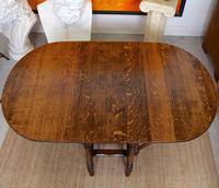 Oak Gateleg Dining Table & 4 Chairs Arts Crafts (11 of 17) Oak Gateleg Dining Table & 4 Chairs Arts Crafts (11 of 17)