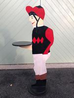 Painted Jockey Dumb Waiter Card Stand (5 of 6) Painted Jockey Dumb Waiter Card Stand (5 of 6)