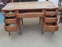 Edwardian Leather Top Desk (2 of 7) Edwardian Leather Top Desk (2 of 7)