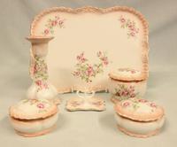 Decorated China Dressing Table Set (5 of 6) Decorated China Dressing Table Set (5 of 6)