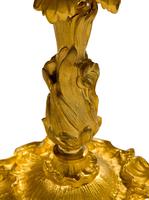 Pair of Gilt Metal Candelabra in Louis XV taste (2 of 6) Pair of Gilt Metal Candelabra in Louis XV taste (2 of 6)