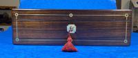 Rosewood William IV Writing Slope with Mother of Pearl Inlay (8 of 24) Rosewood William IV Writing Slope with Mother of Pearl Inlay (8 of 24)