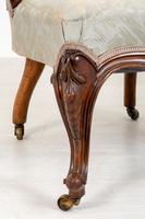 Pretty Pair of Victorian His and Her Walnut Parlour Chairs (2 of 9) Pretty Pair of Victorian His and Her Walnut Parlour Chairs (2 of 9)