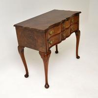 Antique Burr Walnut Low Boy Side Table (8 of 11) Antique Burr Walnut Low Boy Side Table (8 of 11)