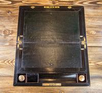 Burr Walnut Brass Bound Writing Slope 1870 (12 of 12) Burr Walnut Brass Bound Writing Slope 1870 (12 of 12)