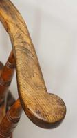 Early 20th Century Smokers Bow or Captains Chair, Ash / Beech - Large Seat, Wide Arms (7 of 15) Early 20th Century Smokers Bow or Captains Chair, Ash / Beech - Large Seat, Wide Arms (7 of 15)