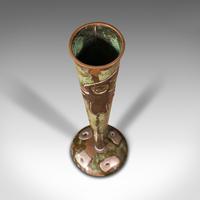 Pair of Antique Flute Vases, French, Copper, Posy, Art Nouveau Taste c.1920 (8 of 12) Pair of Antique Flute Vases, French, Copper, Posy, Art Nouveau Taste c.1920 (8 of 12)