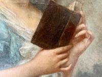 Beautiful Edouard Cabane Original Oil Painting - Jeune Fille Avec Livre c.1906 (4 of 9) Beautiful Edouard Cabane Original Oil Painting - Jeune Fille Avec Livre c.1906 (4 of 9)