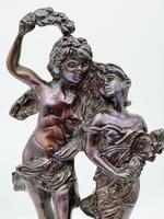 Vintage Heavy Bronze Reproduction of the Statue “la Fete Des Fleurs” Van Auguste (2 of 6) Vintage Heavy Bronze Reproduction of the Statue “la Fete Des Fleurs” Van Auguste (2 of 6)