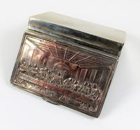 Rare French F Morel Solid Silver Last Supper Scense Lud Snuff Box (10 of 18) Rare French F Morel Solid Silver Last Supper Scense Lud Snuff Box (10 of 18)