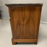 French Cherry & Marble Top Commode Chest of Drawers (2 of 8) French Cherry & Marble Top Commode Chest of Drawers (2 of 8)