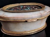 Antique French Jewellery Casket, Alabaster, Ormolu, Dried Flowers (9 of 13) Antique French Jewellery Casket, Alabaster, Ormolu, Dried Flowers (9 of 13)