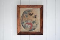 Antique Silk Work Embroidery Picture Elderly Gentleman (11 of 11) Antique Silk Work Embroidery Picture Elderly Gentleman (11 of 11)