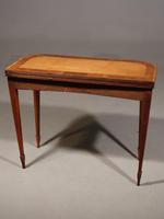 Very Good George III Period Satinwood Card Table (5 of 6) Very Good George III Period Satinwood Card Table (5 of 6)