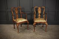 Pair of Chinoiserie Japanned Armchairs (10 of 16) Pair of Chinoiserie Japanned Armchairs (10 of 16)